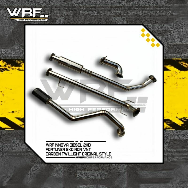 WRF INNOVA DIESEL 2KD/FORTUNER 2KD/CARBON ORIGINAL STYLE/KNALPOT 2KD