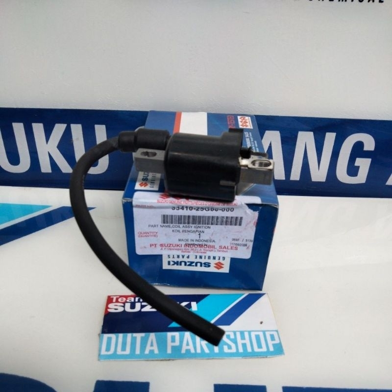 coil koil busi satria Fu karbu old barong facelift original Suzuki Genuine Part SGP