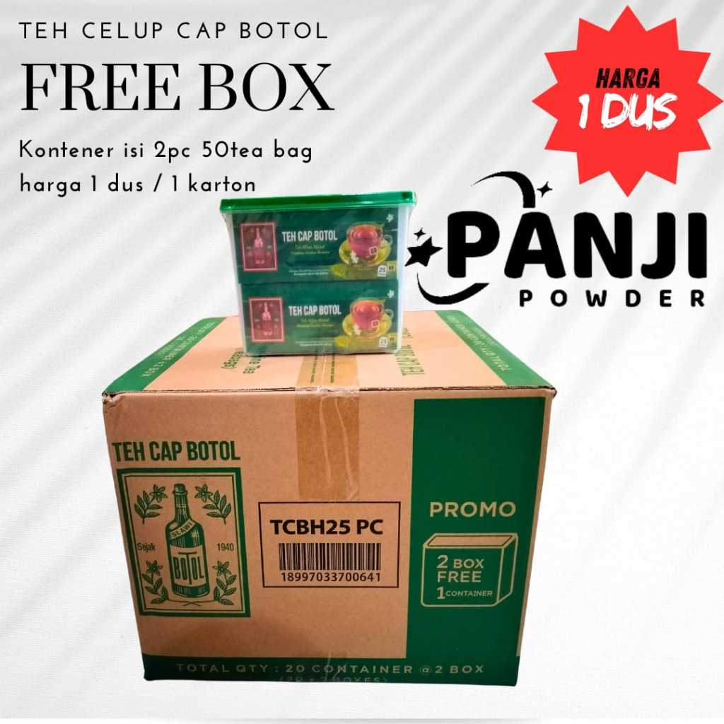 TEH CAP BOTOL FREE BOX TEH BOTOL CELUPI TEH CELUP CAP BOTOL HIJAU TEH CELUP MURAH TEH CELUP CAP BOTO