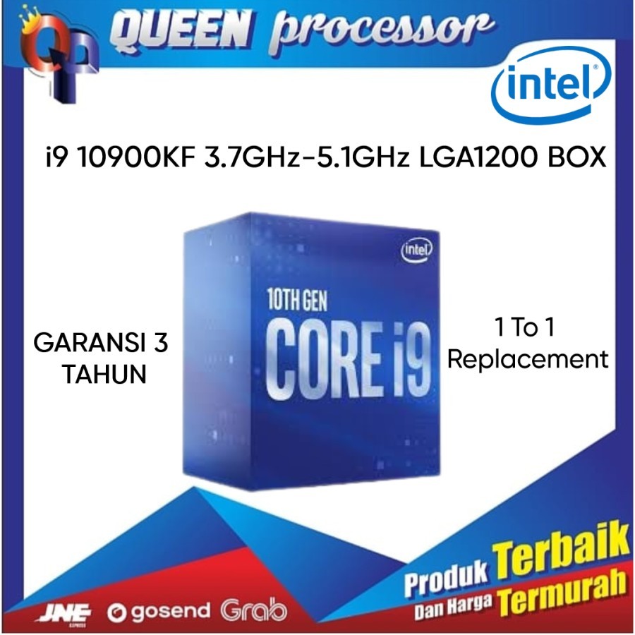 Processor Intel core i9 10900KF 3.7 GHz BOX Socket 1200 NEW ITEM 