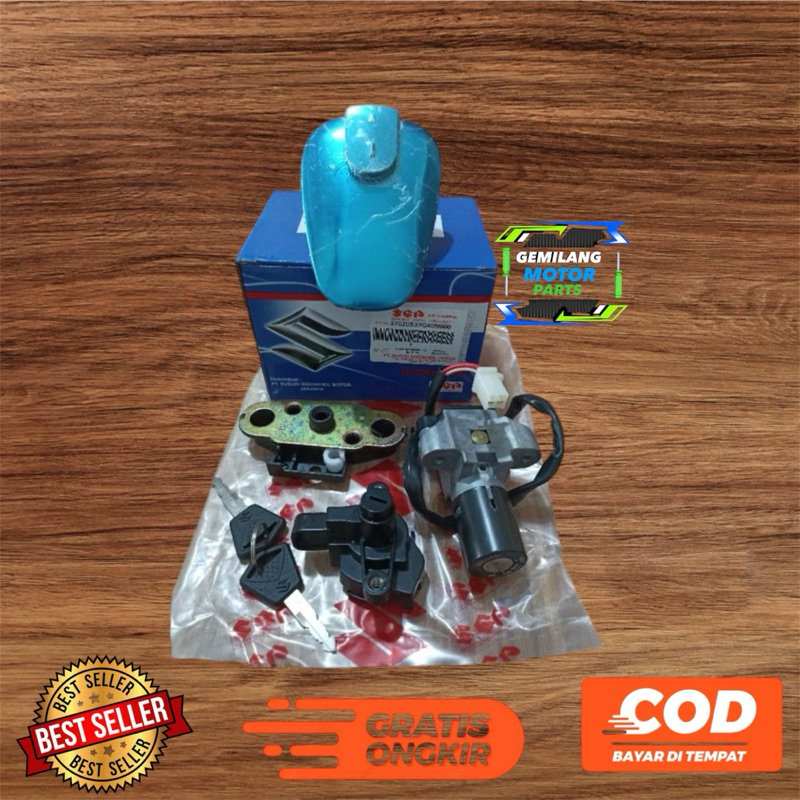 KUNCI KONTAK SET JOK TUTUP TANGKI THUNDER 125 THUNDER 125 SGP