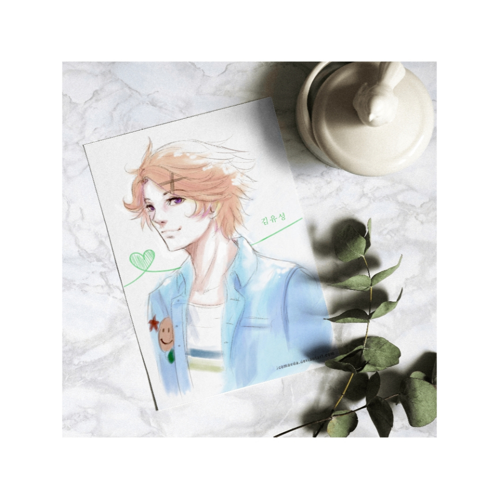 [JCOMAEDA]POSTER_Mystic Messenger_Yoosung & V
