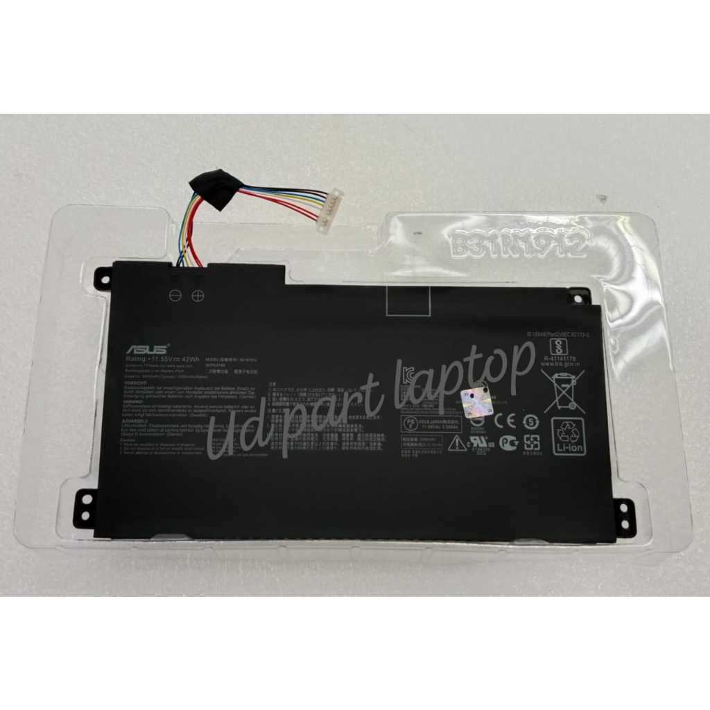 BATERAI AS VIVOBOOK 14 E410 E140M E410MA E410KA B31N1912 C31N1912 VivoBook 14 E410MA-EK018TS, VivoBo