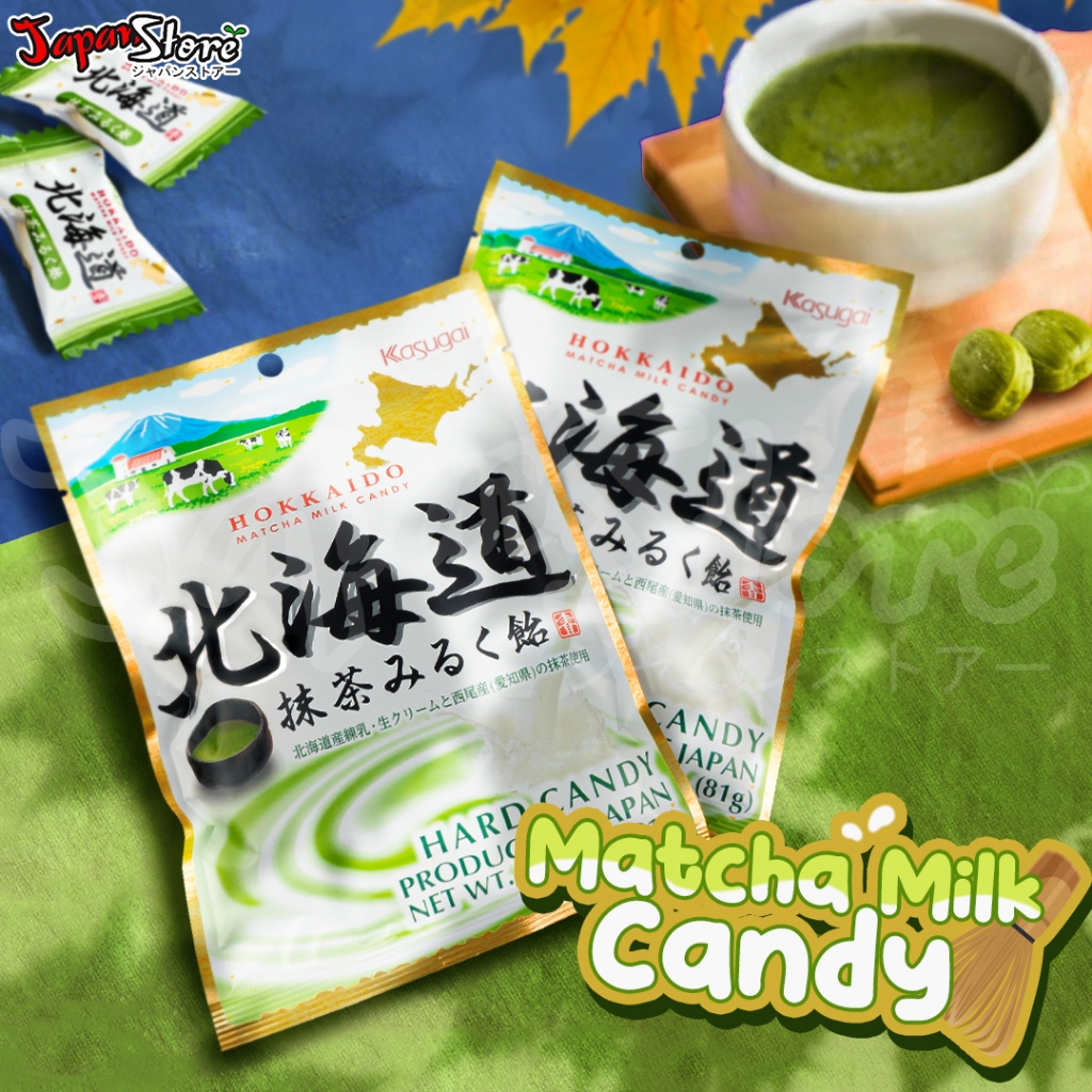 

Kasugai Hokkaido Matcha Milk Candy - Semarang