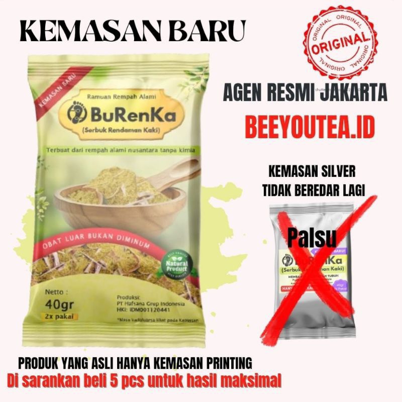BURENKA REMPAH RENDAM KAKI BURENKA SERBUK RENDAMAN KAKI ORIGINAL REMPAH DAYAK