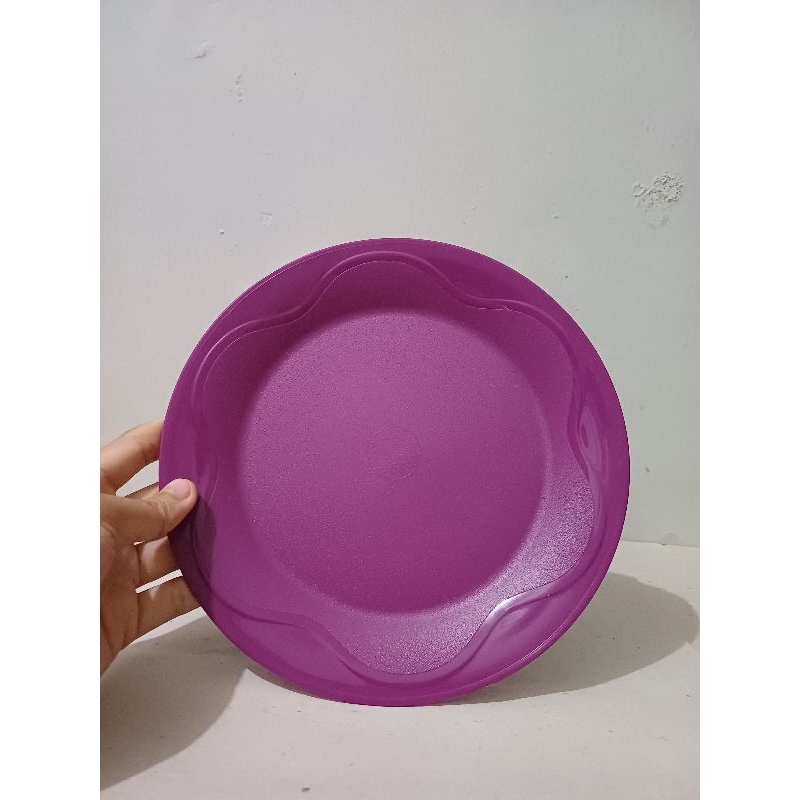 PROMO OH Dessert Plate Ungu Tupperware Original Piring 1 pcs