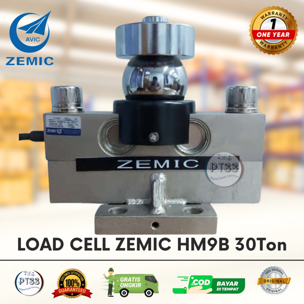 load cell ZEMIC HM9B 30ton / load cell jembatan timbang HM9B 30 ton