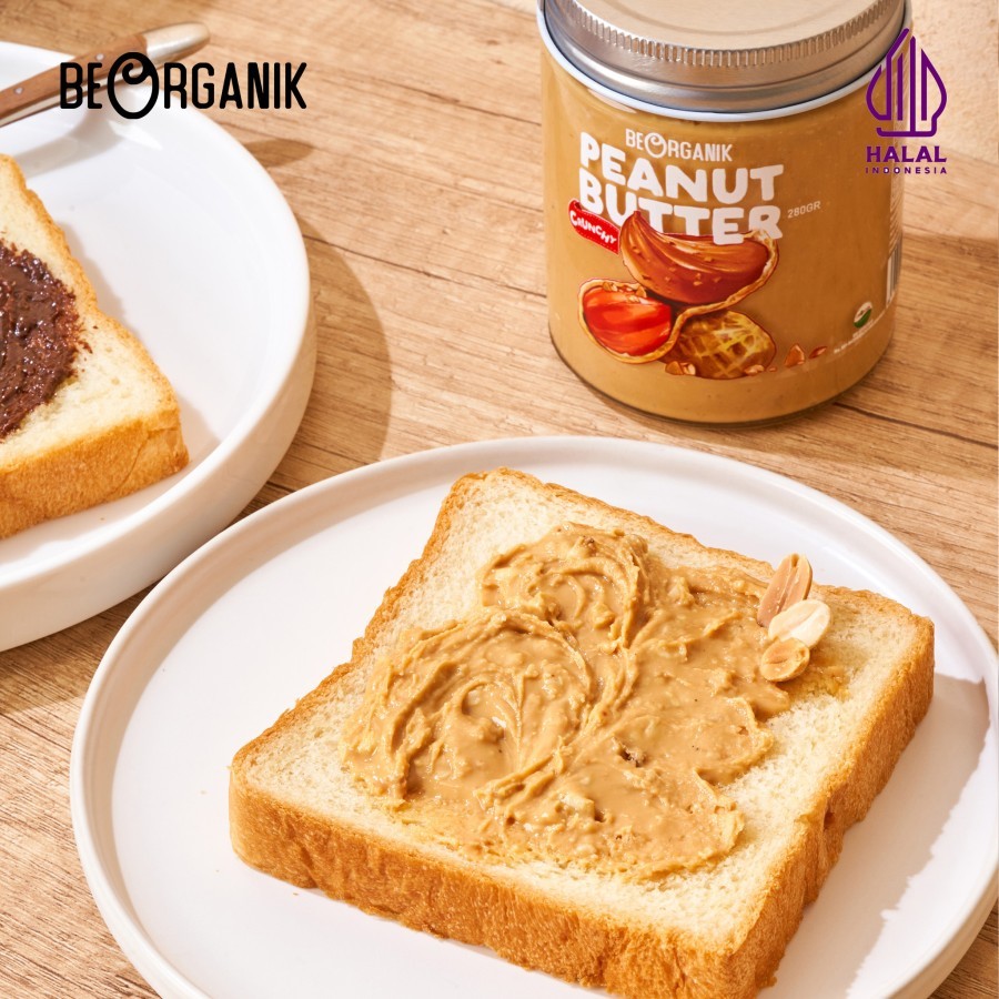 

QH Brewsuniq - Beorganik Peanut Butter 280gr (Unsweetened, Gluten Free, Vegan) / Selai Kacang /
