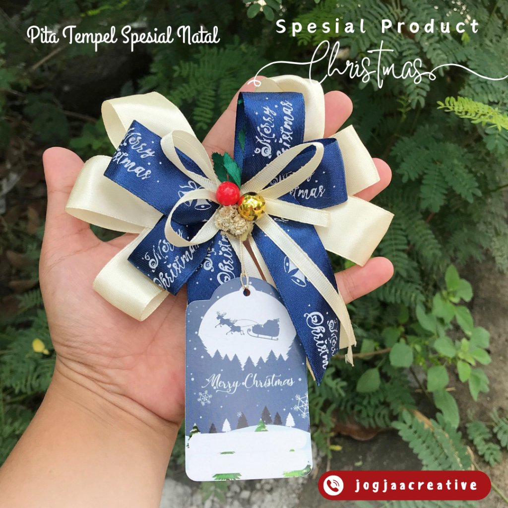 

[Christmas Series] READY BANYAK PITA NATAL TERBARU pita christmas hampers pita natal bingkisan natal pita kado natal pita murah pita siap pakai pita tempel satin pita roll natal