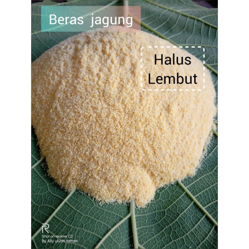 

nasi jagung/ampok jagung halus