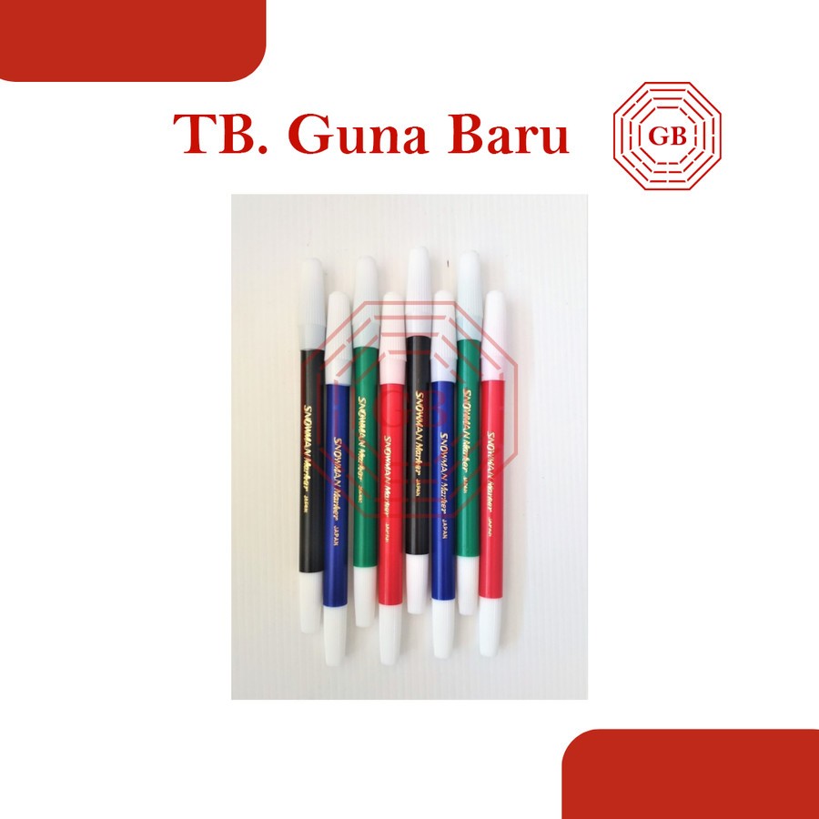 

Spidol Kecil Snowman Marker Pencil - 1 Lusin