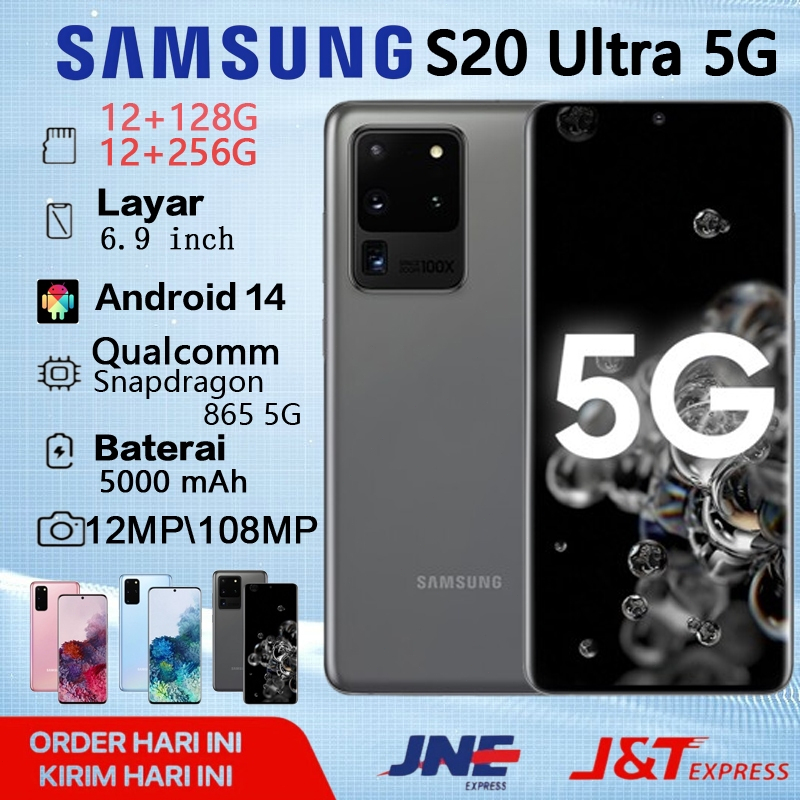 {SINYAL PERMANEN} SAMSUNG GALAXY S20 ULTRA 5G FULSHEET MULUS 12/128 - 12/256 - 12/512 SECOND LIKE NE