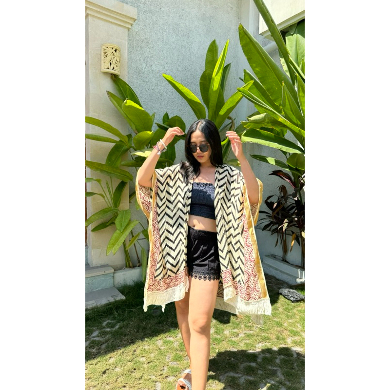 Kimono india / Kimono Kain India / Kimono ready / Kimono bali / Kimono murah / Cardigan / Outer wani