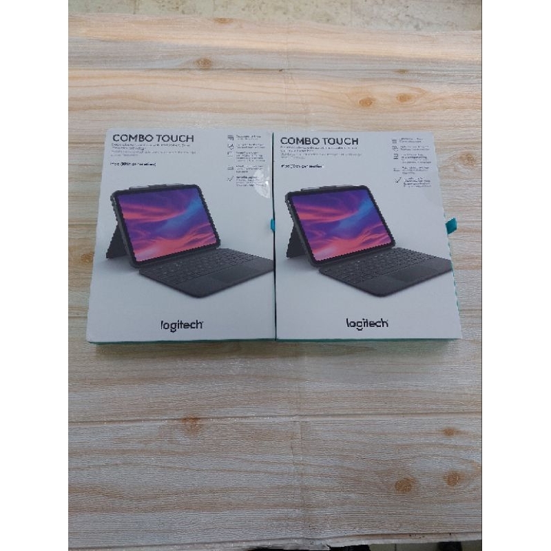 Logitech Combo Touch Keyboard Case Ipad 10 Baru Resmi