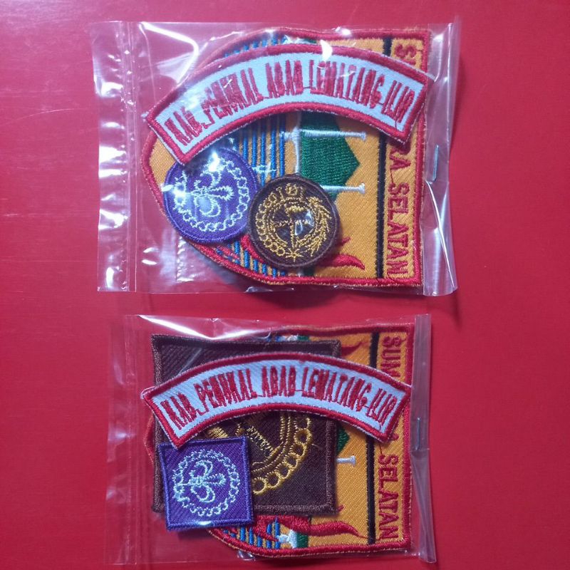 Atribut badge Pramuka Sumatra selatan