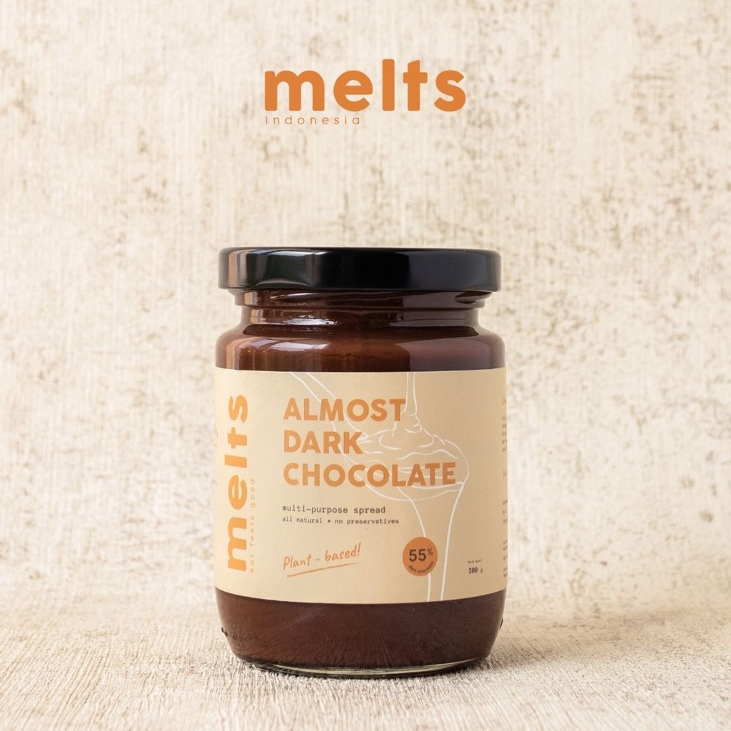 

Melts Almost Dark Chocolate 200 G