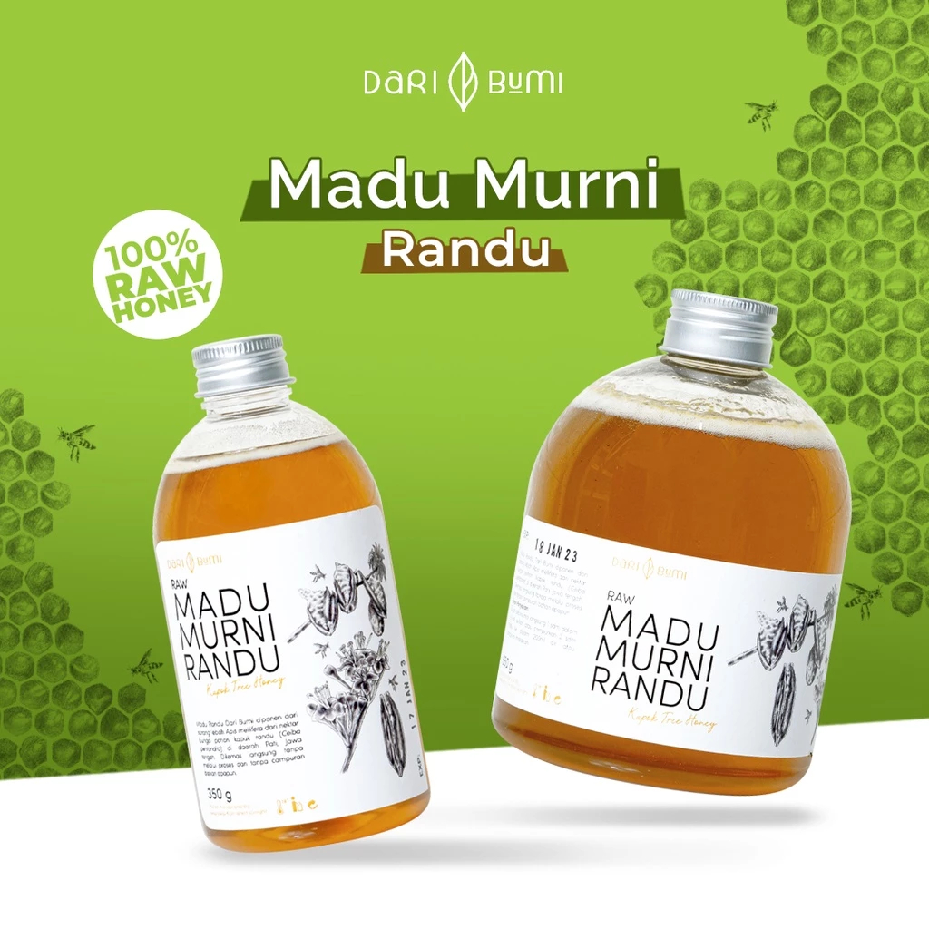 

Madu Murni Randu 650 Gr Dari Bumi Premium Pure Original