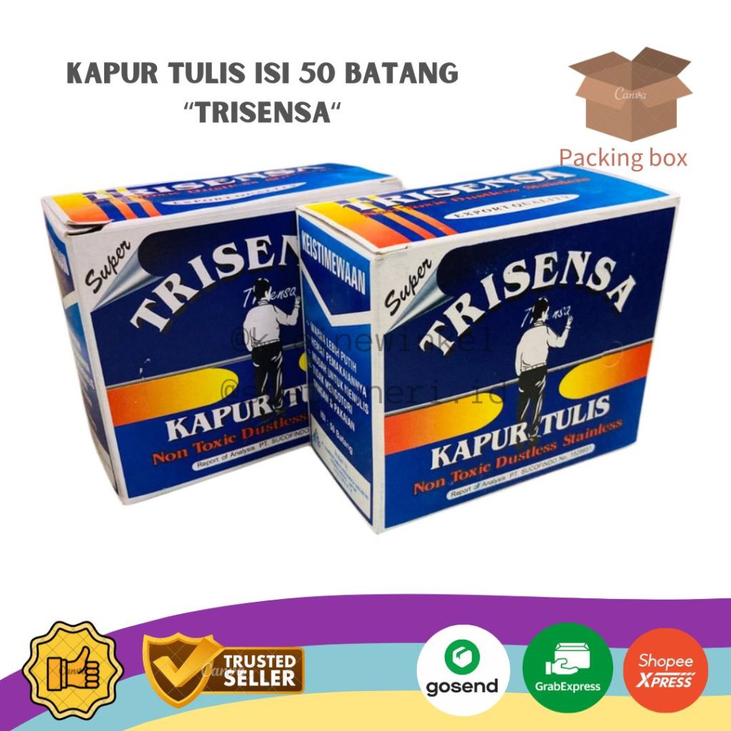 

Kapur Papan Tulis Putih & Warna isi 50 batang [ 1 PACK ]