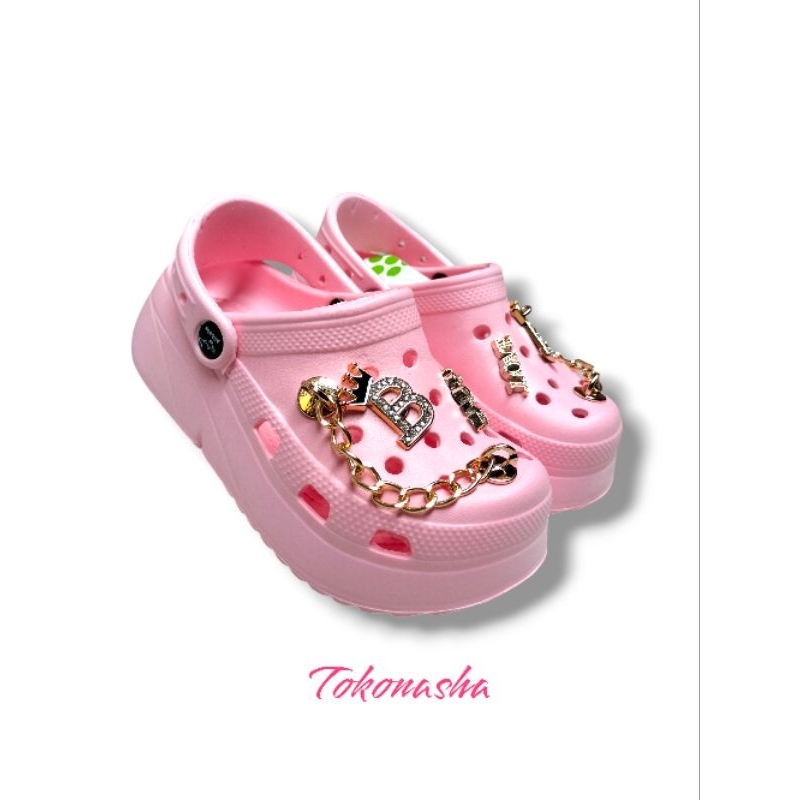 sendal Baim Fuji rantai Viral anak perempuan