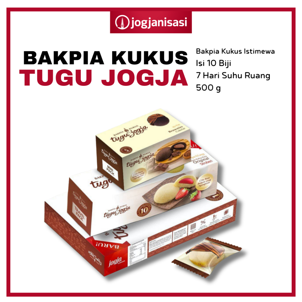 Bakpia Kukus Tugu  Jogja Istimewa