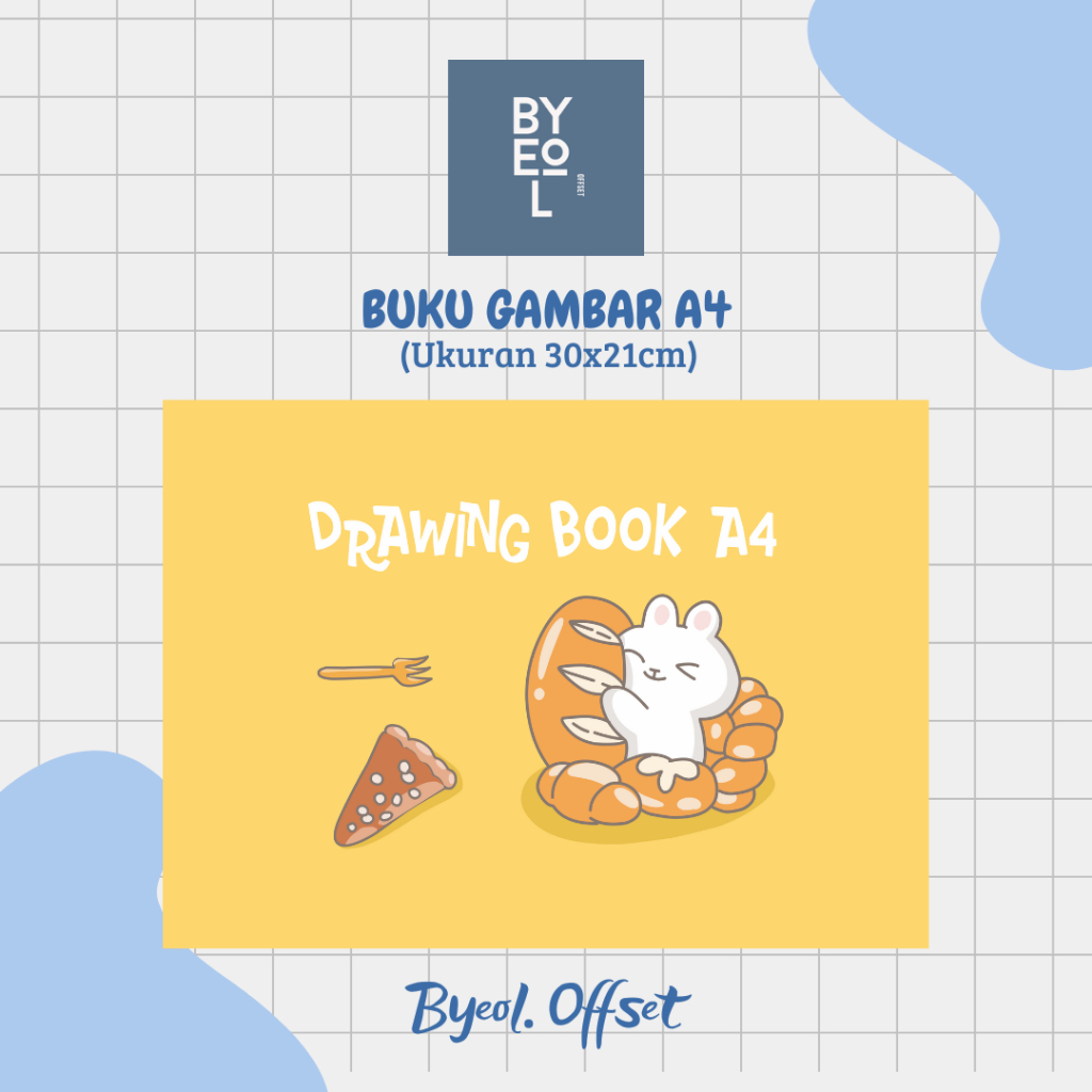 

BUKU GAMBAR BINTANG A4 (Satuan/Ecer) // Drawing Book BINTANG