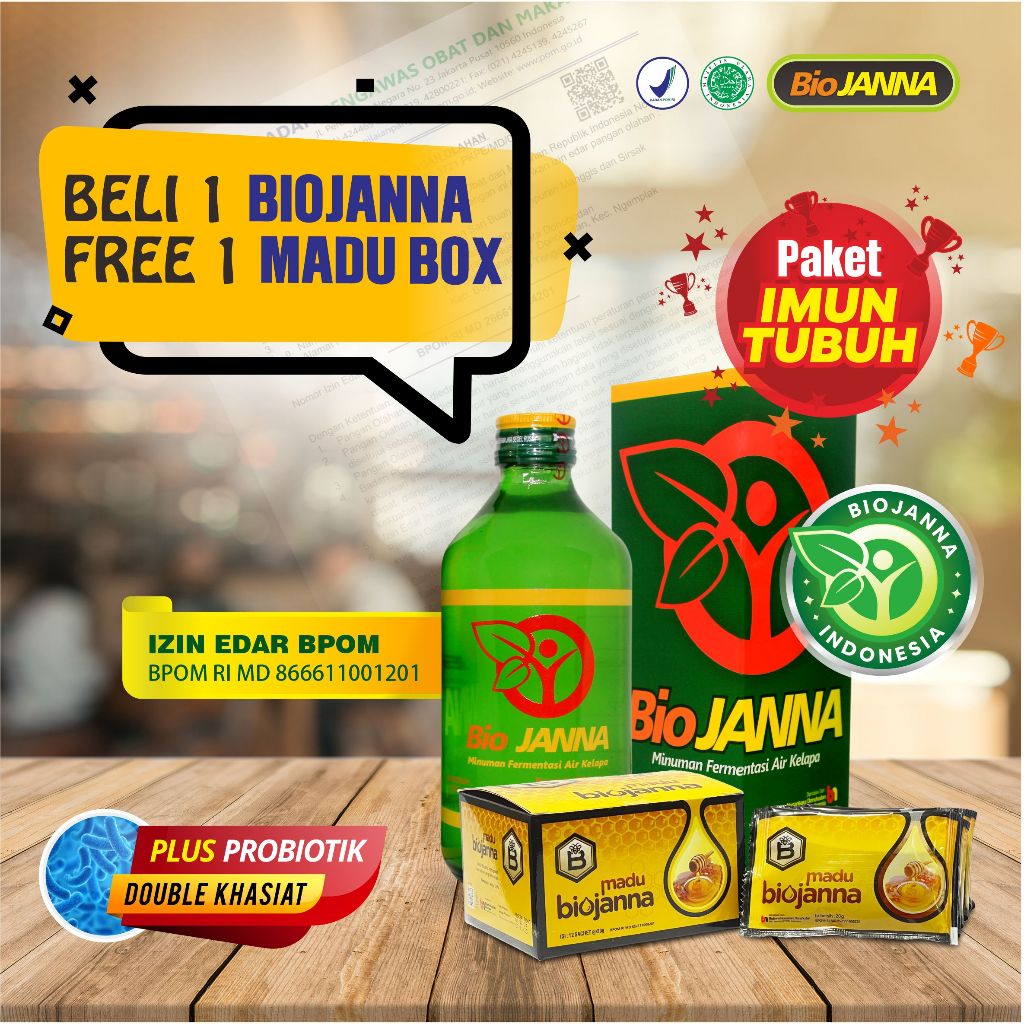 

BIOJANNA | HERBAL UNTUK MENJAGA IMUNITAS | MEMPERBAIKI PENCERNAAN
