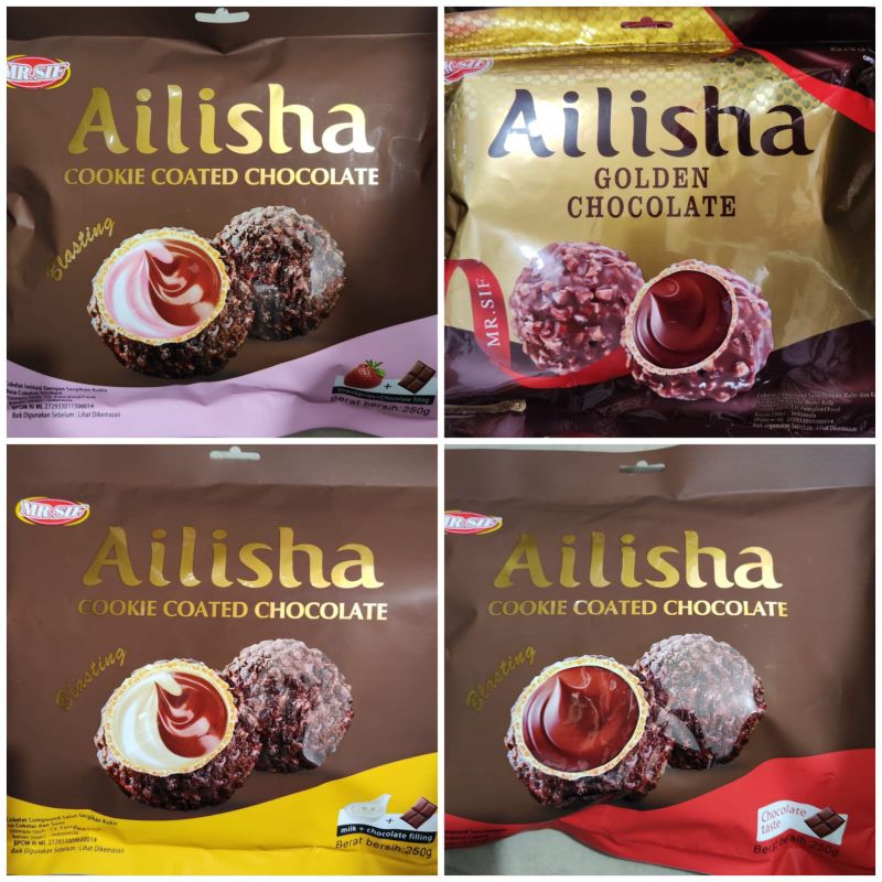 

MR.SIF AILISHA CHOCOLATE 250 GRAM