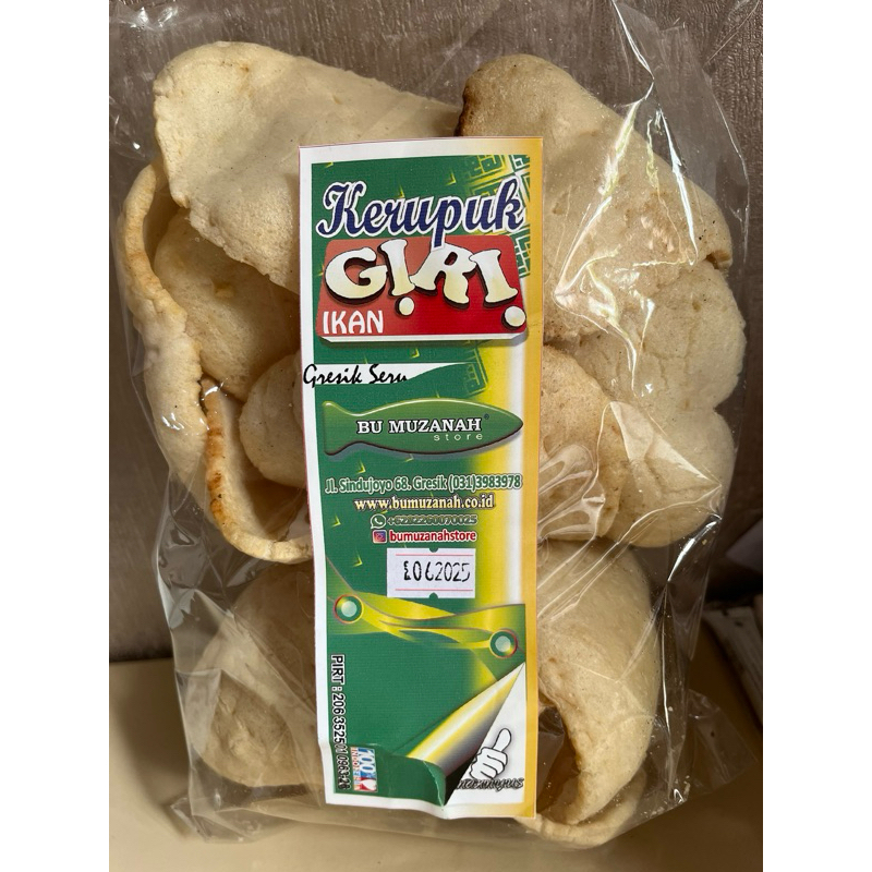 

camilan kerupuk ikan giri cemilan khas gresik