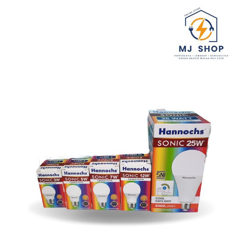 lampu LED hannochs 5 watt putih
