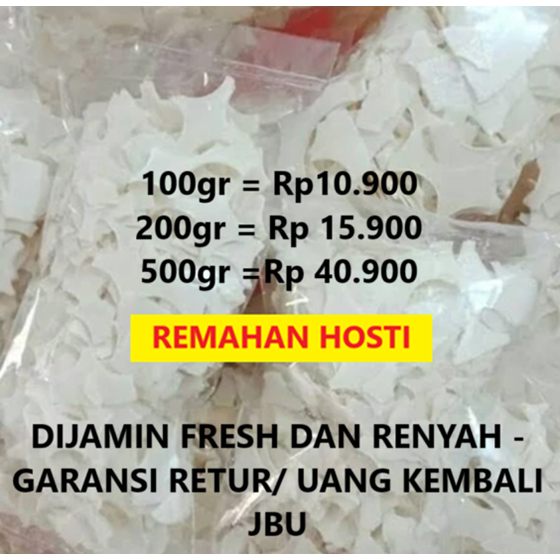 

Remah/Simping Roti Hosti Perjamuan