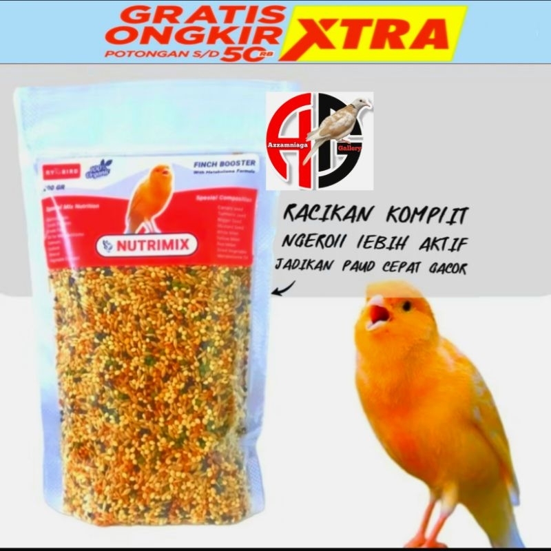 NUTRIMIX KENARI  PAKAN BURUNG KENARI  NUTRIMIX  200 gr