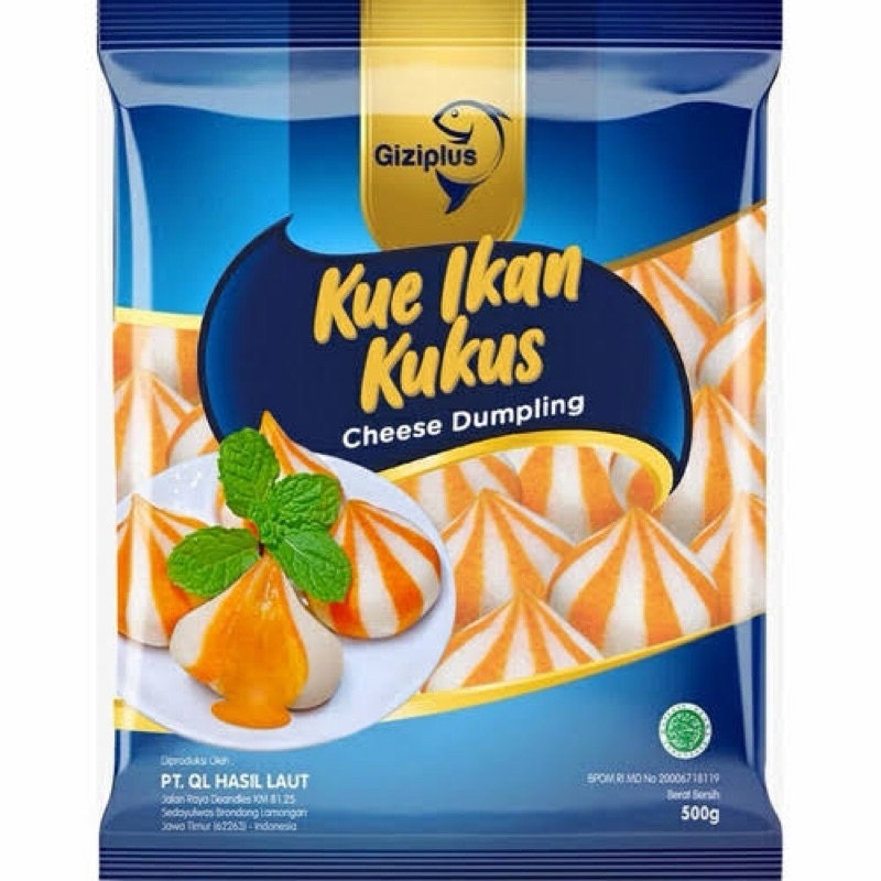 

GIZI PLUS Dumpling Cheese 500 Gram