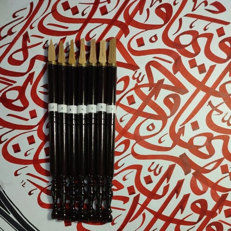 

1 set qolam naskah , lengkap untuk nulis naskah wajib dan pilihan