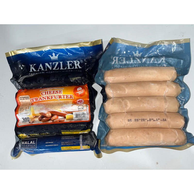 

Sosis Kanzler Frankfurter Cheese isi 5