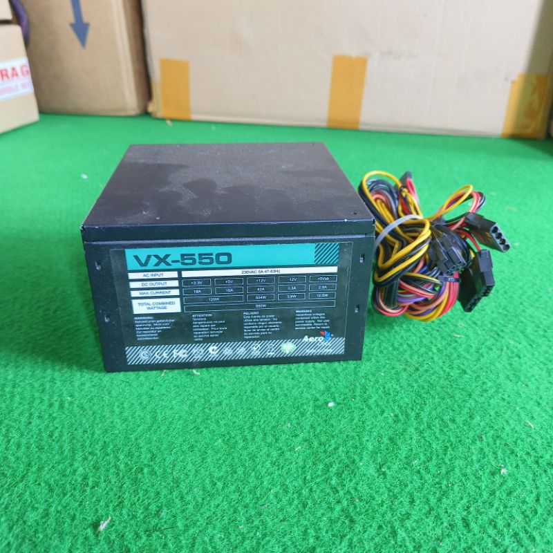 PSU GAMING AEROCOOL 550W RUSAK