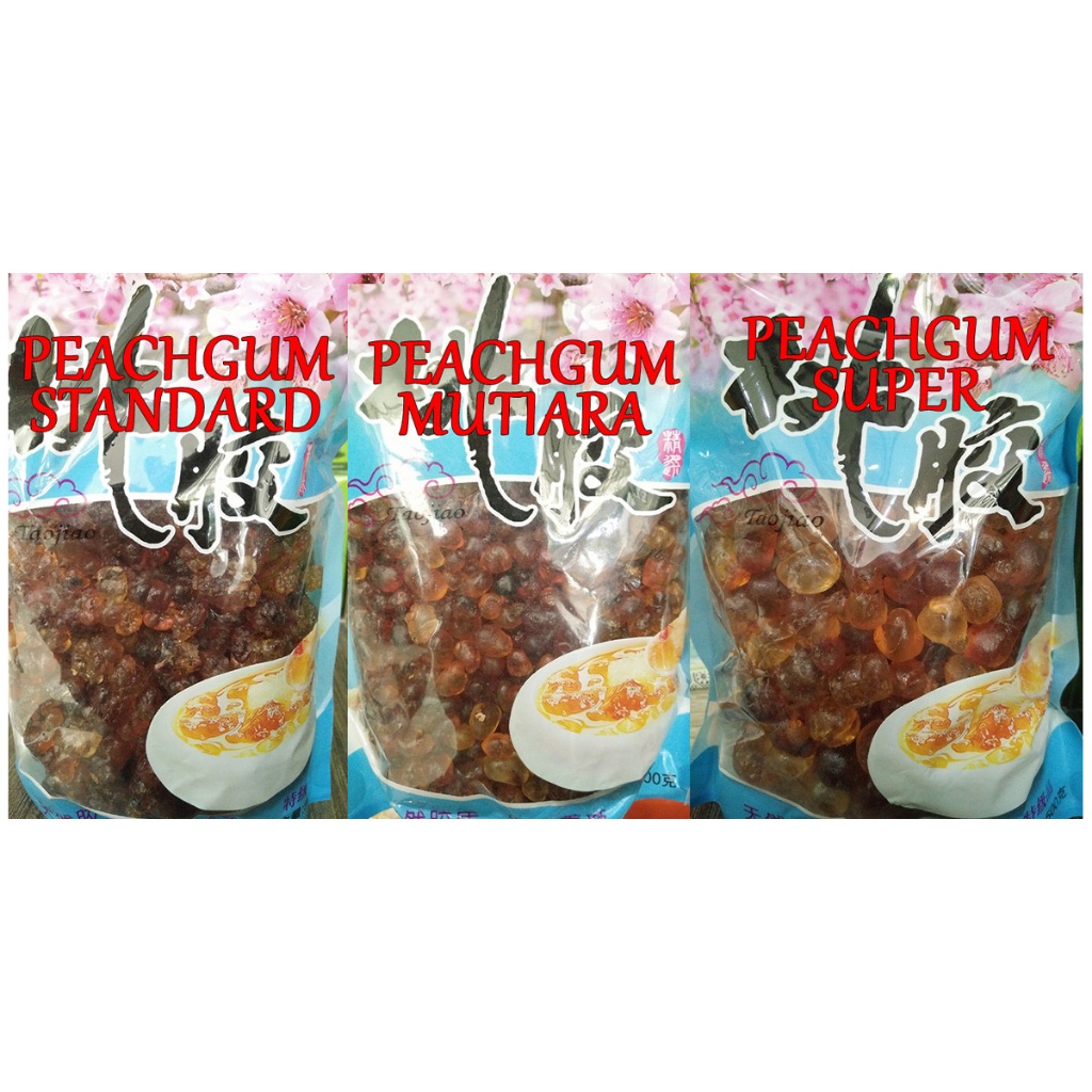 

PEACH GUM - Getah Pohon Plum [ 桃胶 ] Herbal TCM PER 500gr u.Kolagen-Panas Dalam