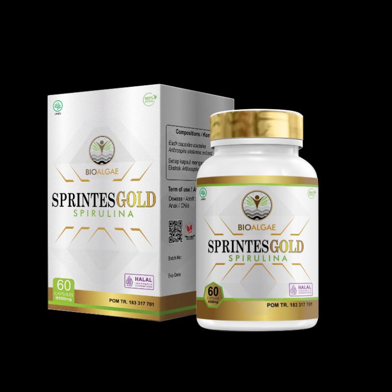 SPRINTES GOLD NUTRISI HARIAN KELUARGA 60 Kapsul