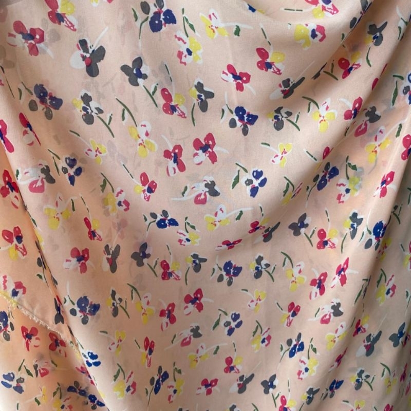 Kain Chiffon Ceruti | Kain Chiffon Premium | Kain Ceruti Motif | Kain Motif Premium