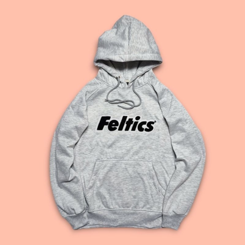 SWEATER HOODIE PULLOVER FELTICS ABU MISTY LOGO FONT BORDIR TOWEL PREMIUM HOODIE PRIA WANITA FULL TAG