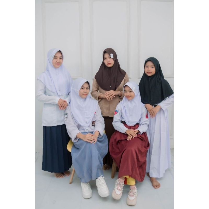 HIJAB SEKOLAH SD SMP SMA/HIJAB RABBANI ANAK PITA