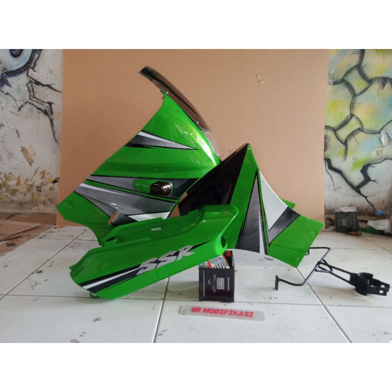 Fairing ssr atas bawah dan body belakang/fairing ssr/ssr pnp ninja r