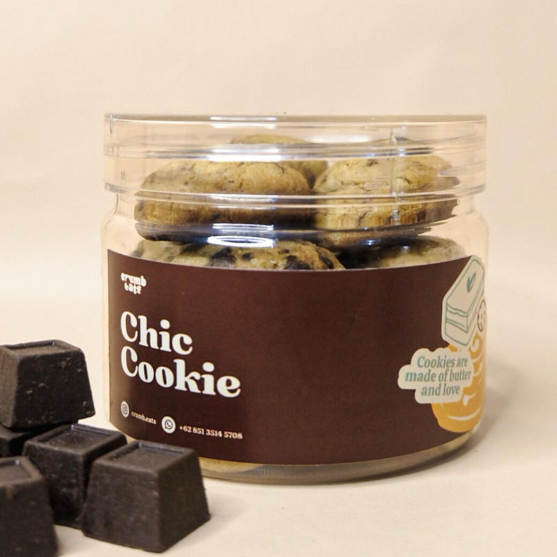 

CrumbEats-Soft Cookies-Cookies Toples- Kue kering- Mini Cookies- Chic Cookies