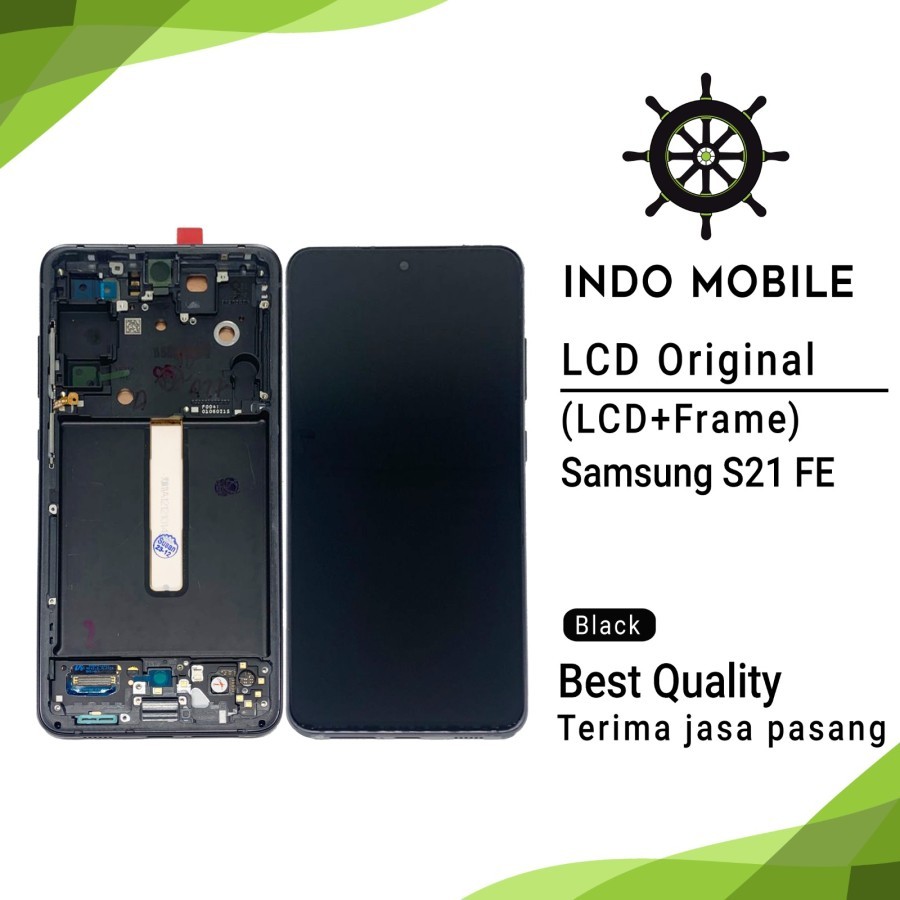 LCD SAMSUNG S21 FE + FRAME ORIGINAL