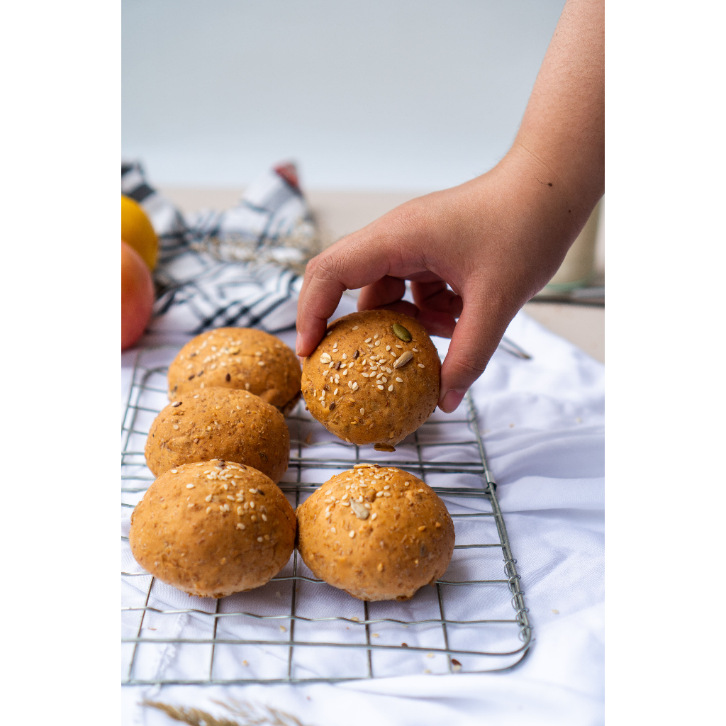 

Garden Bakery Roti Gandum Utuh Healthy Buns - Sehat, Lezat dan ramah Vegan