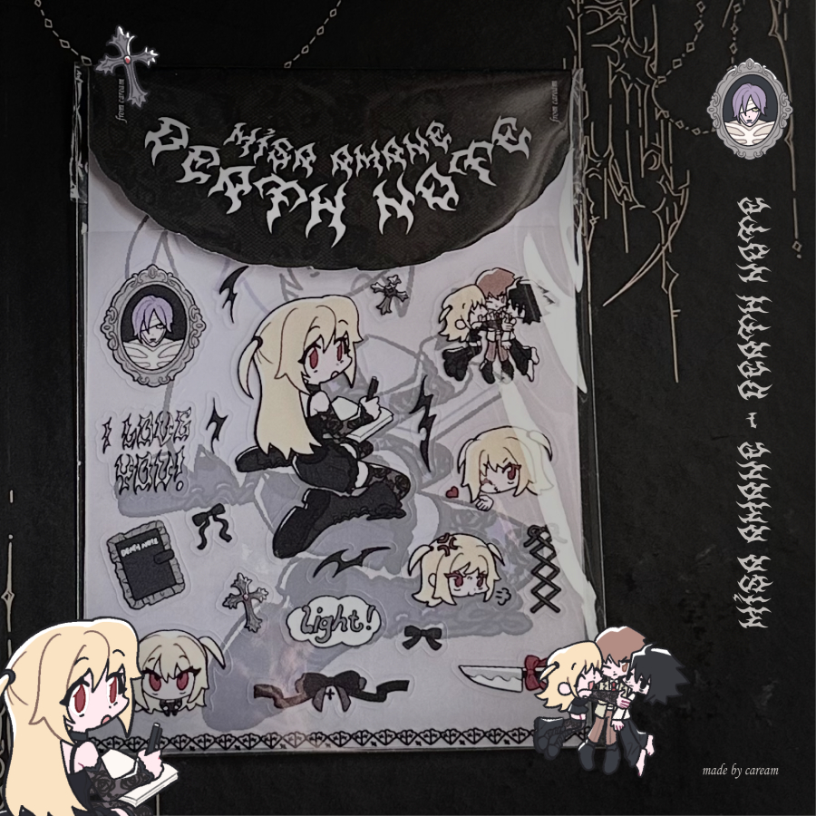

Caream - Misa Amane Transparent Sticker [ DEATH NOTE ]