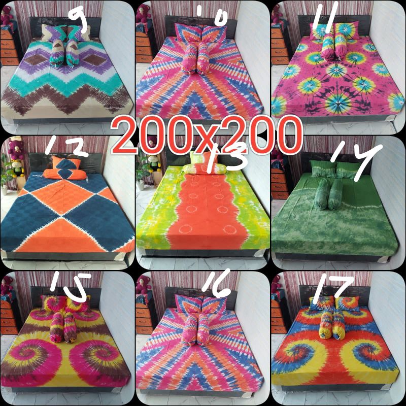 sprei bali 200 x 200 sprei lukis sprei bali katun terlaris