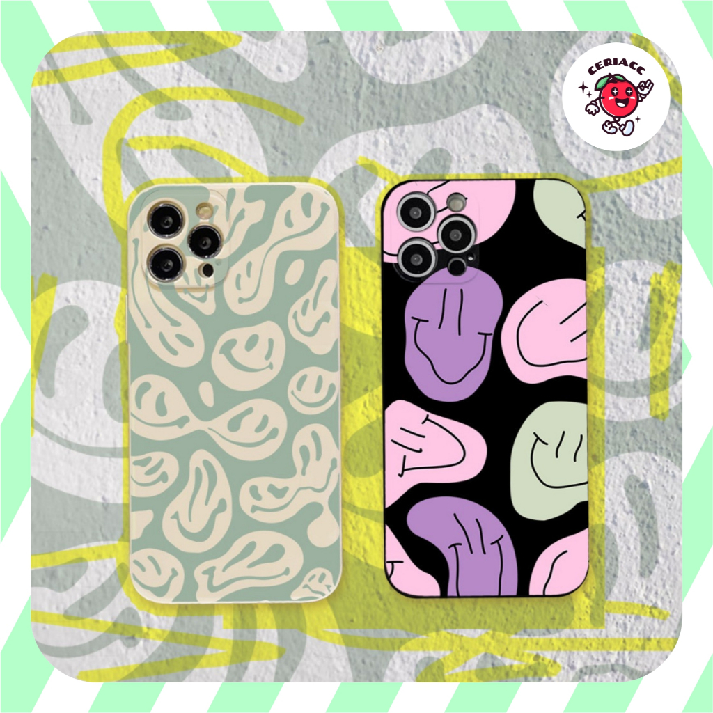 New PRINTING LENS PROTECTOR Happy Smile case realme c65 9 11 9i c55 c53 c33 10 4g 7 c30 C31 5 5i pro