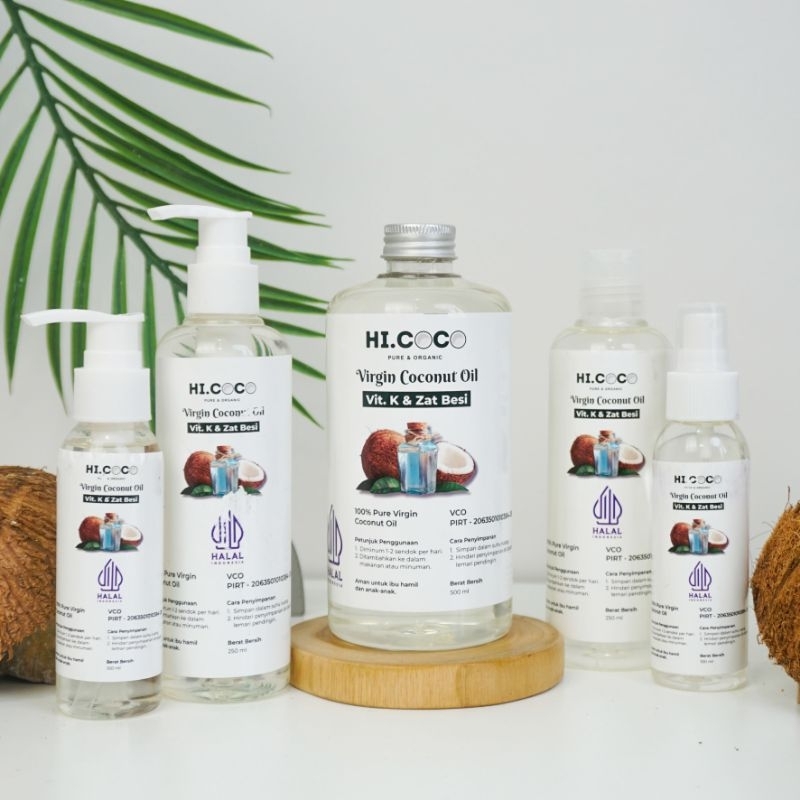 

VCO Virgin Coconut Oil murni 100% Minyak Kelapa