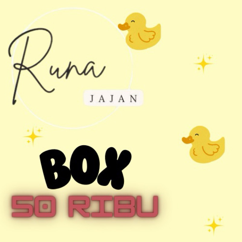 

JAJAN SNACK BOX 50 RIBU MIX RANDOM