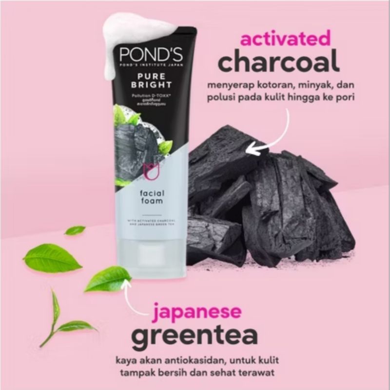 Ponds Facial Wash Pure Bright 100G